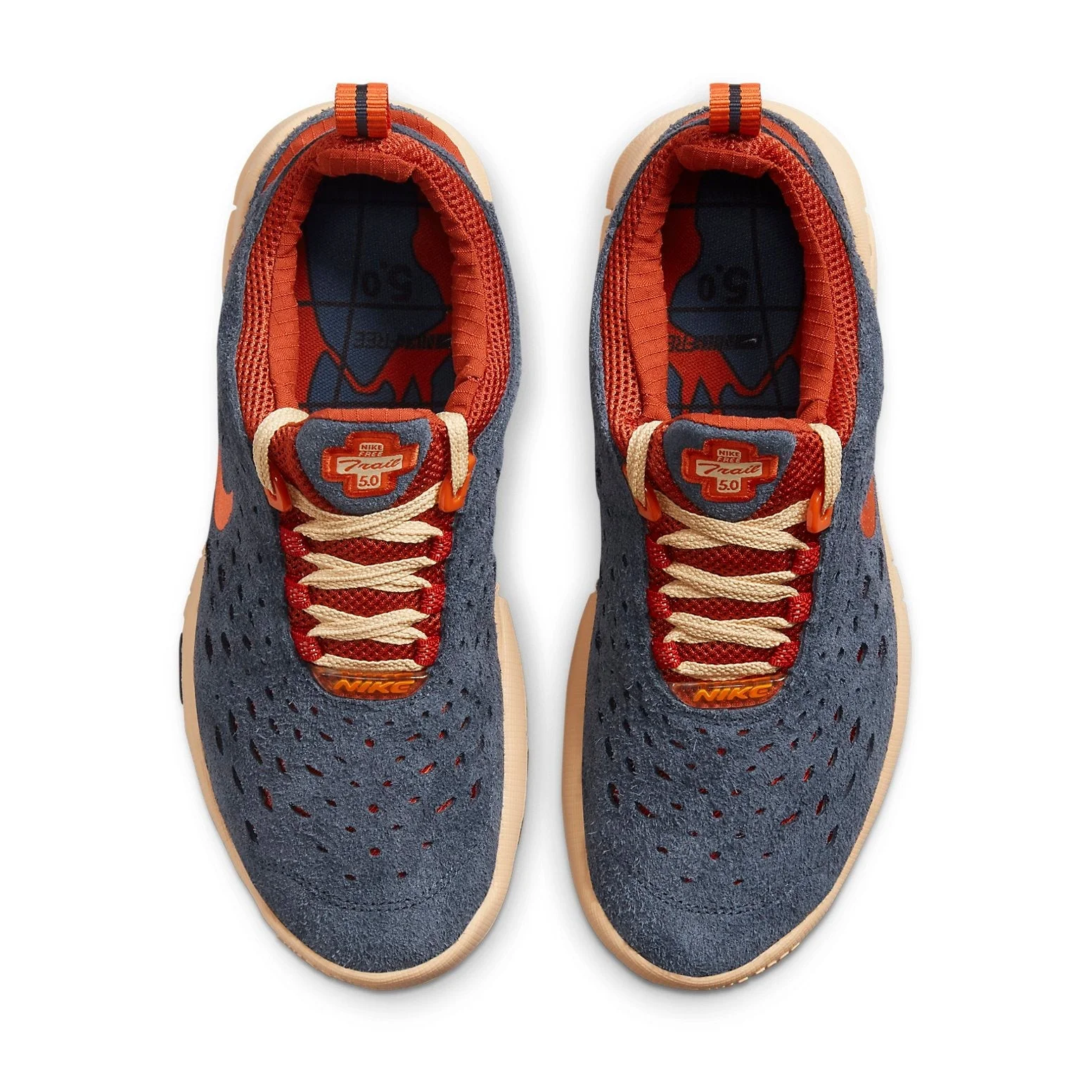 Nike Free Run Trail Running Shoes Men\'s Size 9 Thunder Blue CW5814-400 Nike Nike Free Run Trail  main image 3