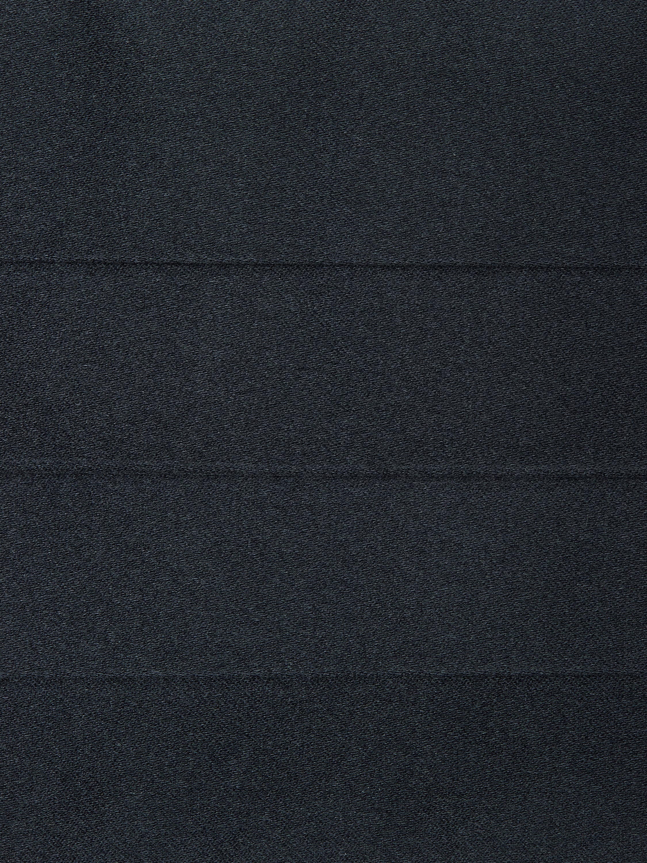 DARK BLUE SILK CUMMERBUND - 2