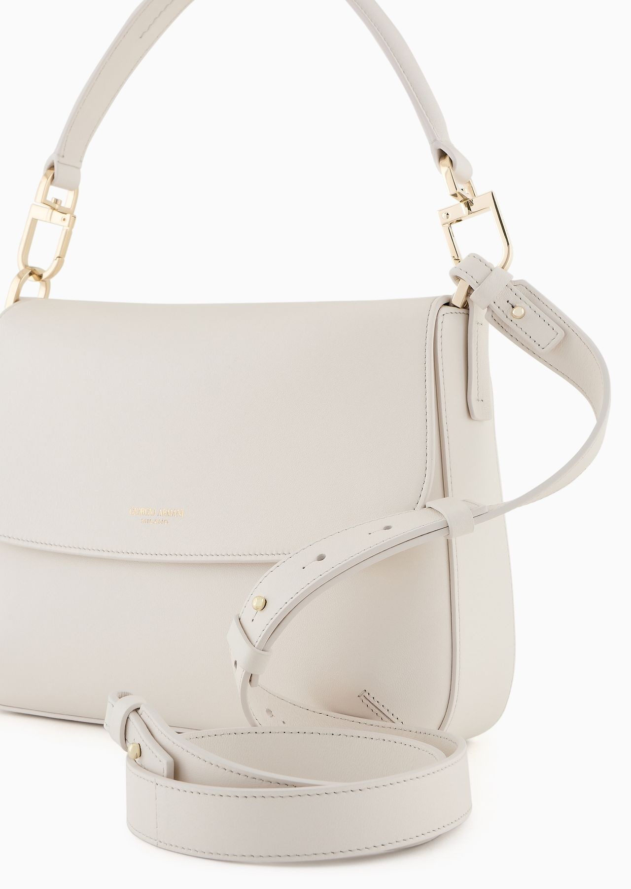 Medium la Prima Soft baguette bag in nappa leather - 5