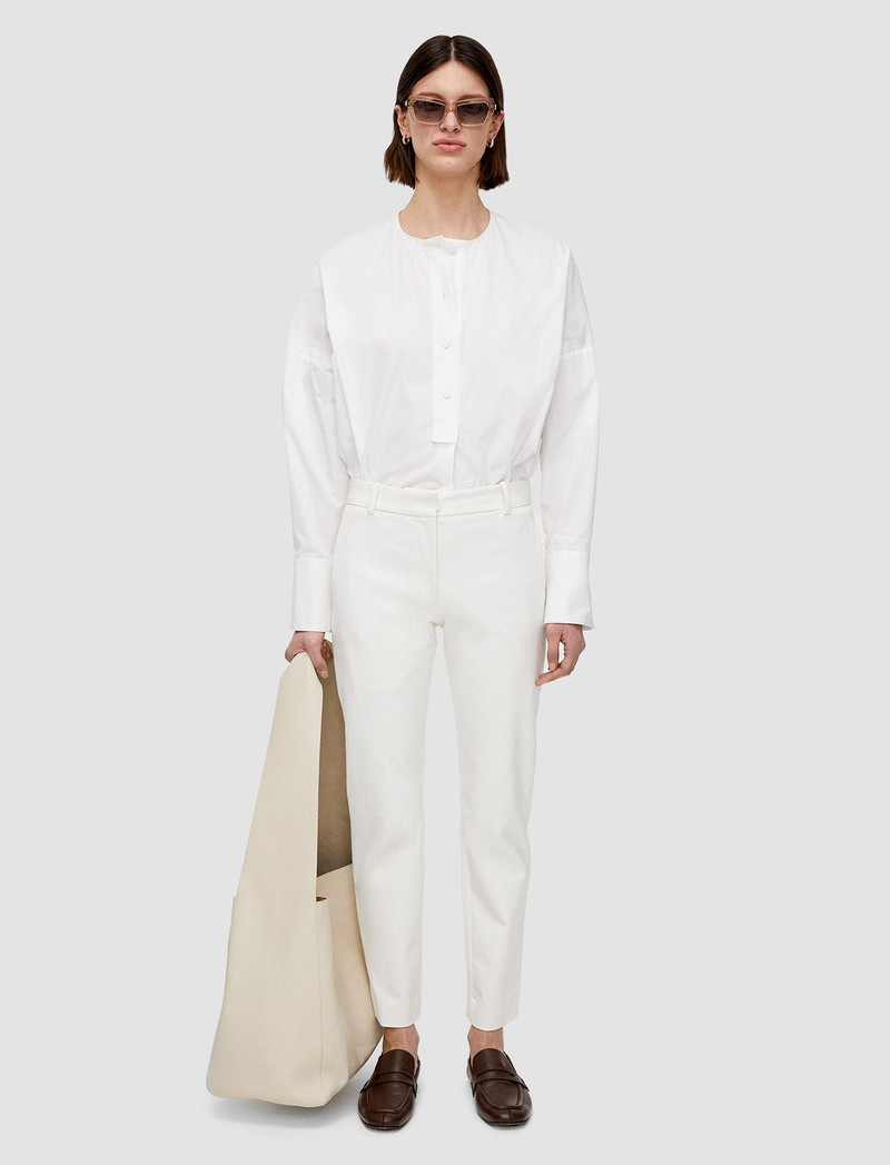JOSEPH Gabardine Stretch New Eliston Trousers outlook