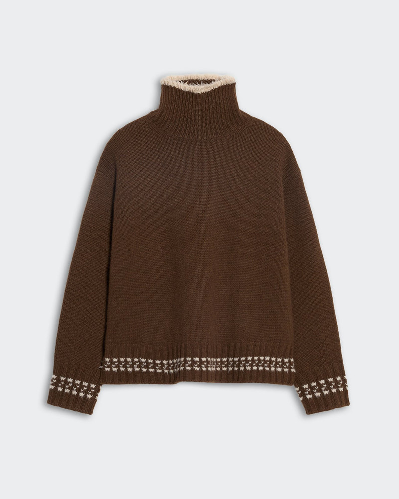 Tipped Cozy Turtleneck 1