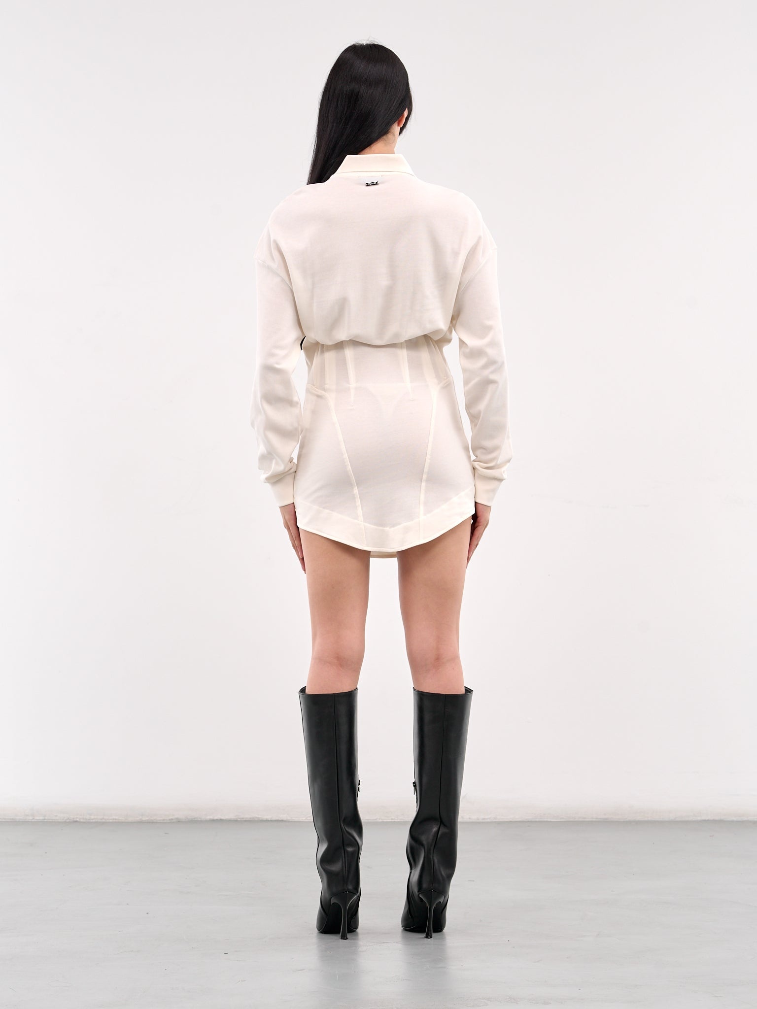 Corseted Polo Dress - 3