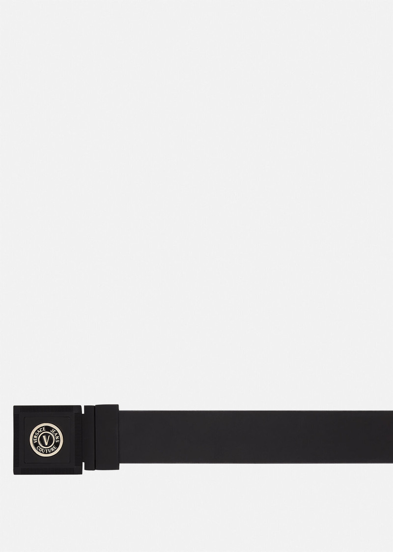 VERSACE JEANS COUTURE Reversible Logo Atom Belt outlook