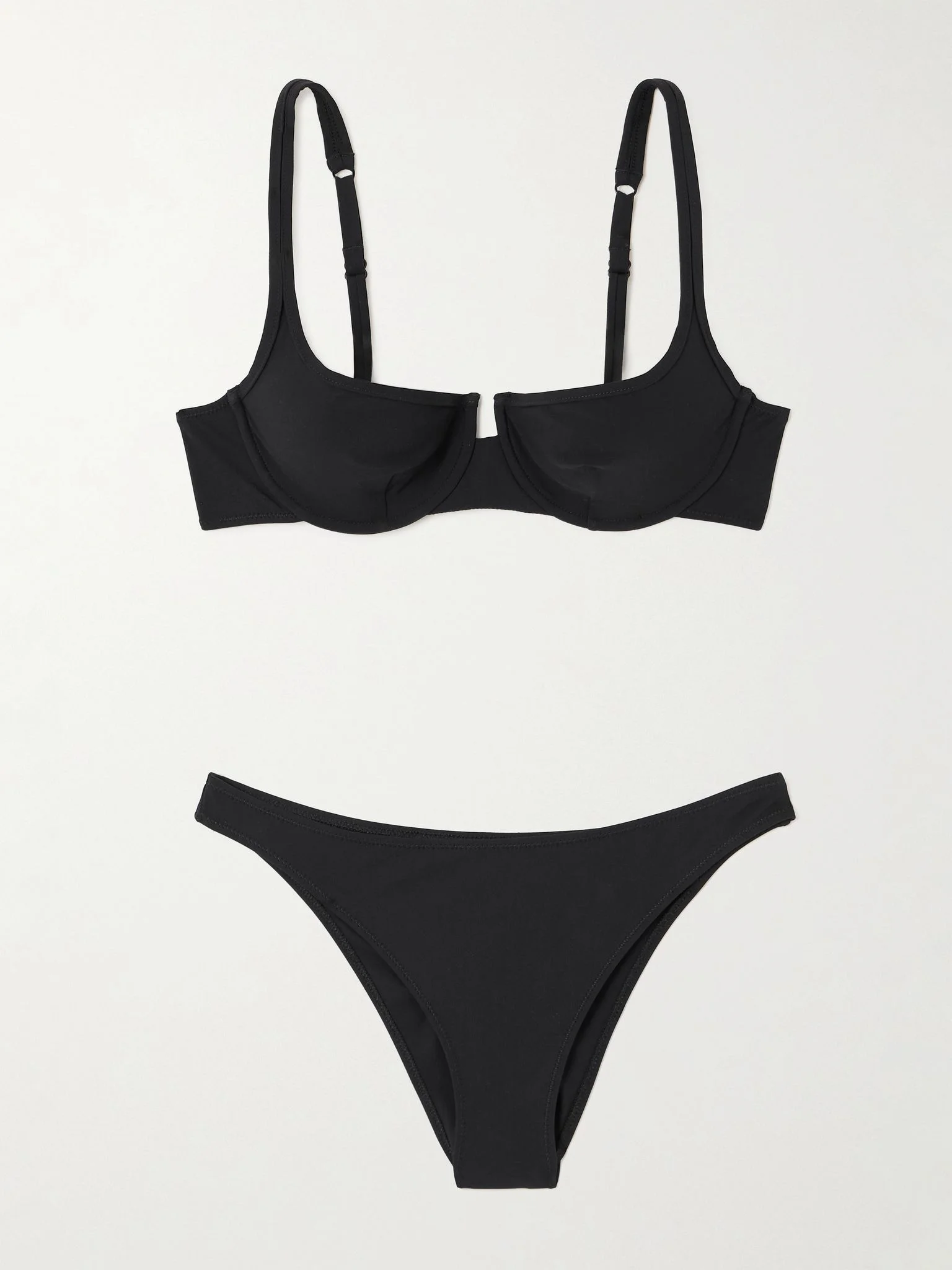 Cinquantasei underwired bikini Black - 1