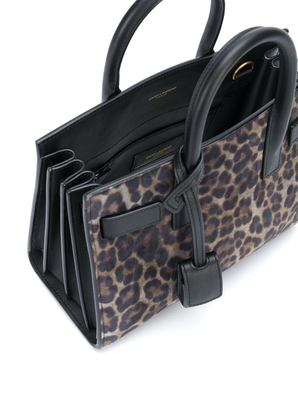 leopard print tote bag - 5