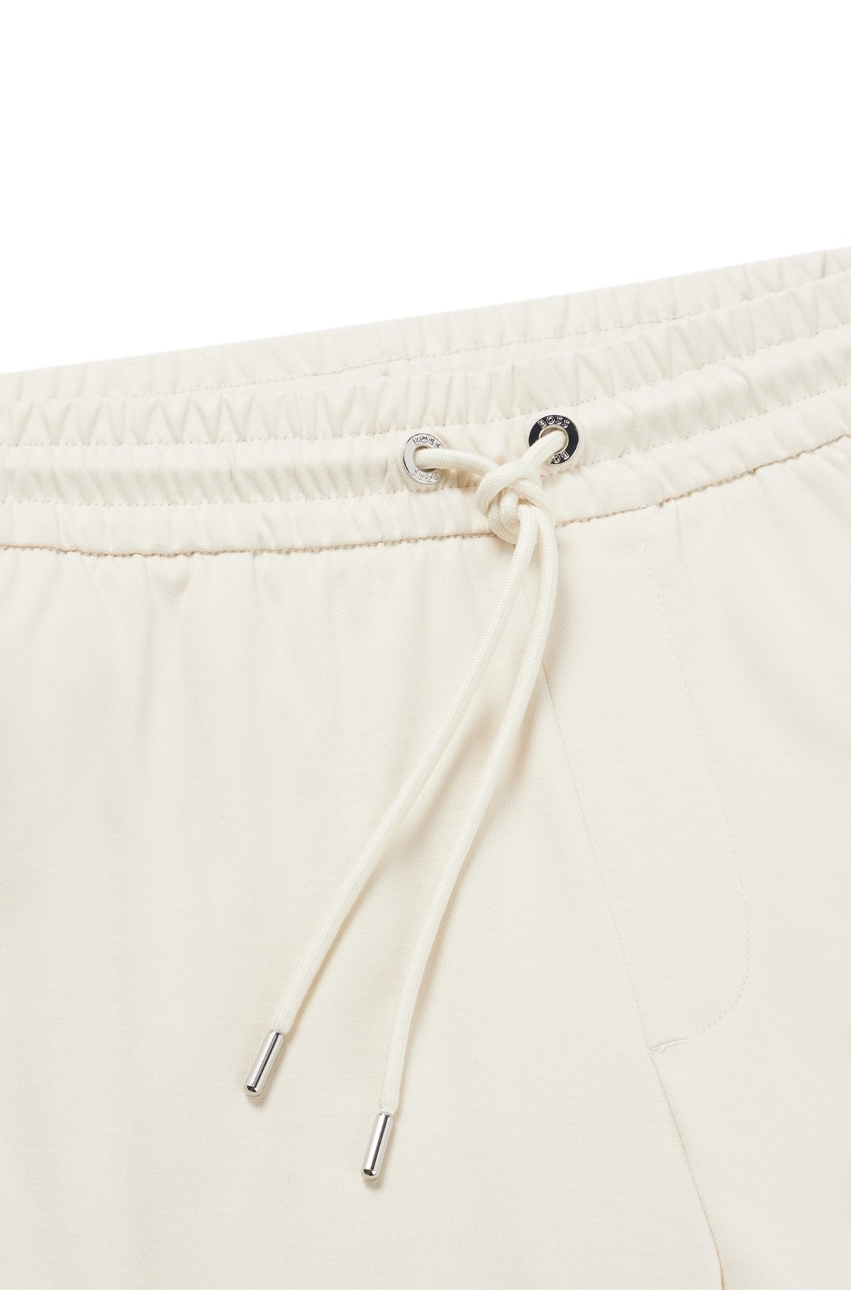 MERCERIZED-COTTON TRACKSUIT BOTTOMS WITH INSERT DETAILS - 6
