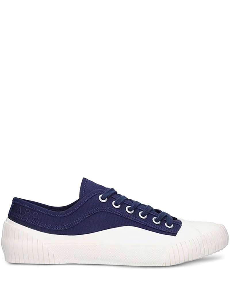 Iggy canvas lace-up sneakers 1