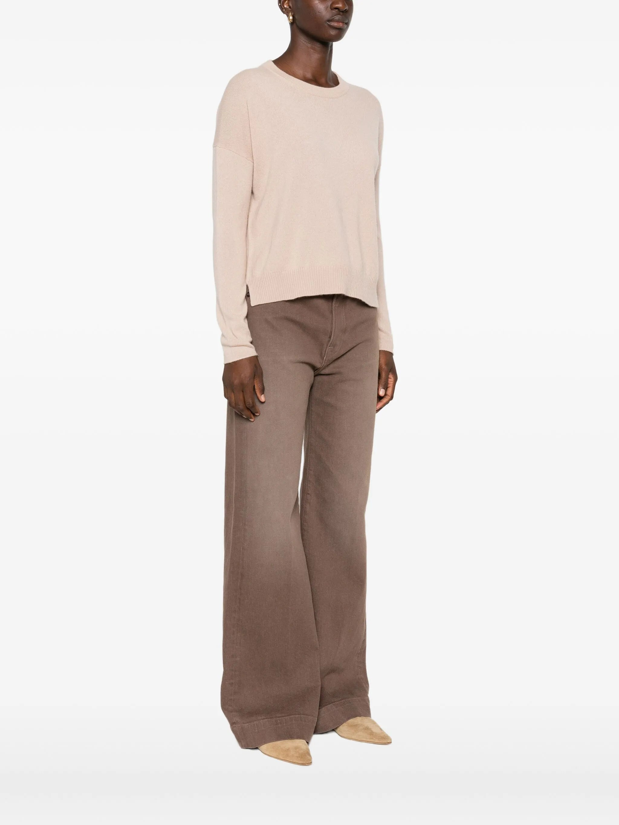 Allude Cashmere Crew-neck Sweater - 2