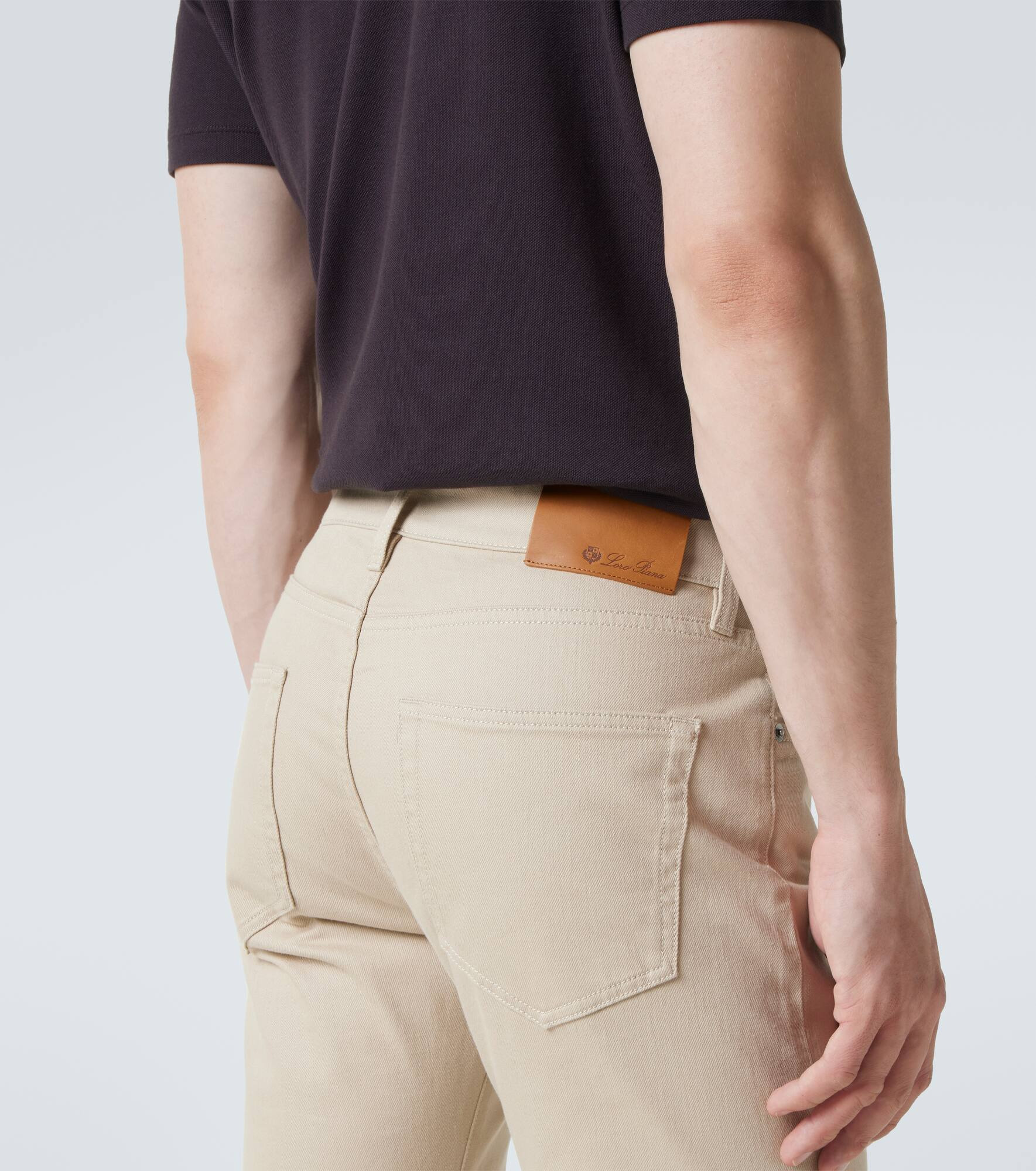 Cotton straight pants - 6