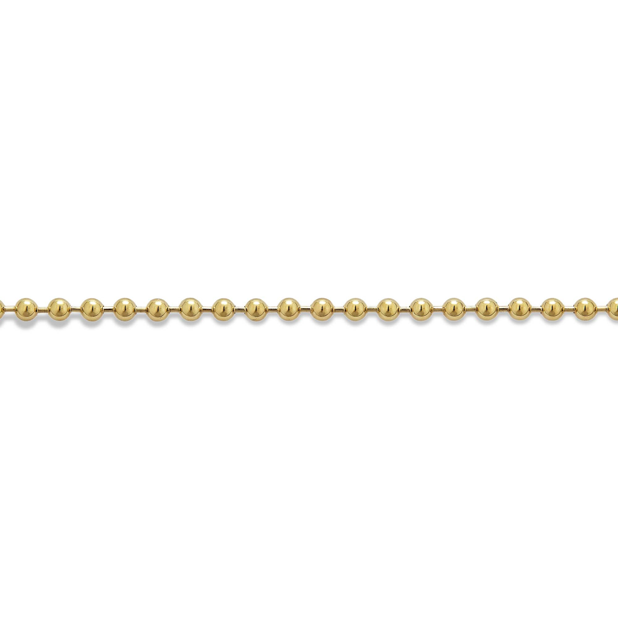 Gold Ball Chain Bracelet - 3