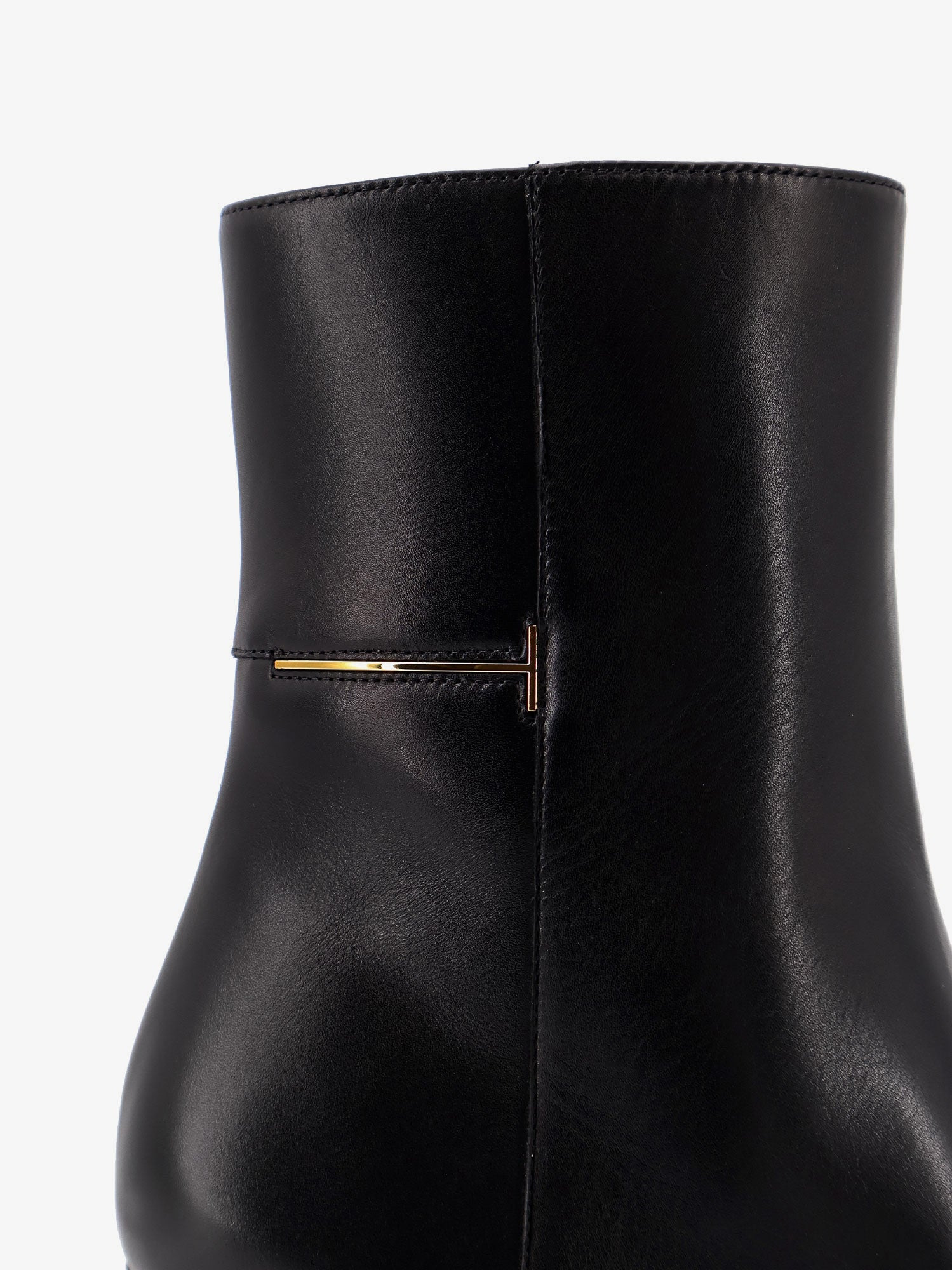 Tom Ford Leather Ankle Boots - 5