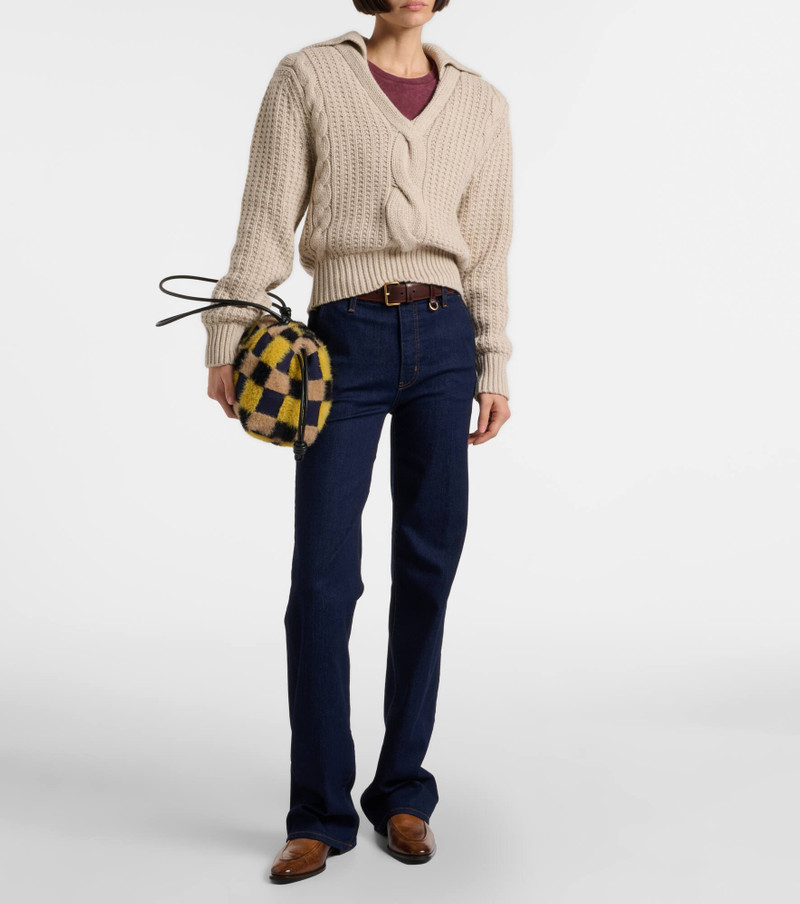 FRAME High-rise straight jeans outlook