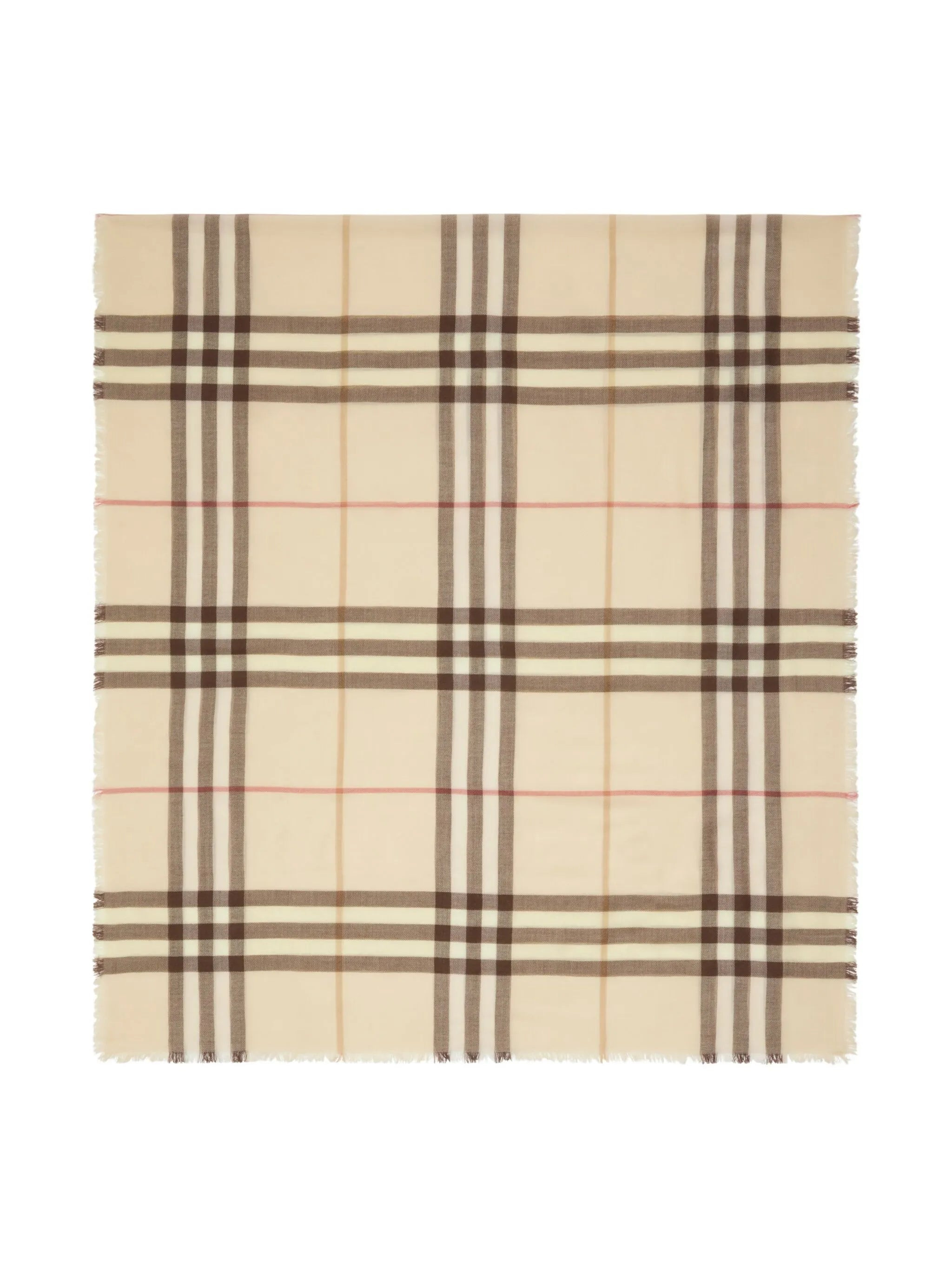 checked scarf - 2