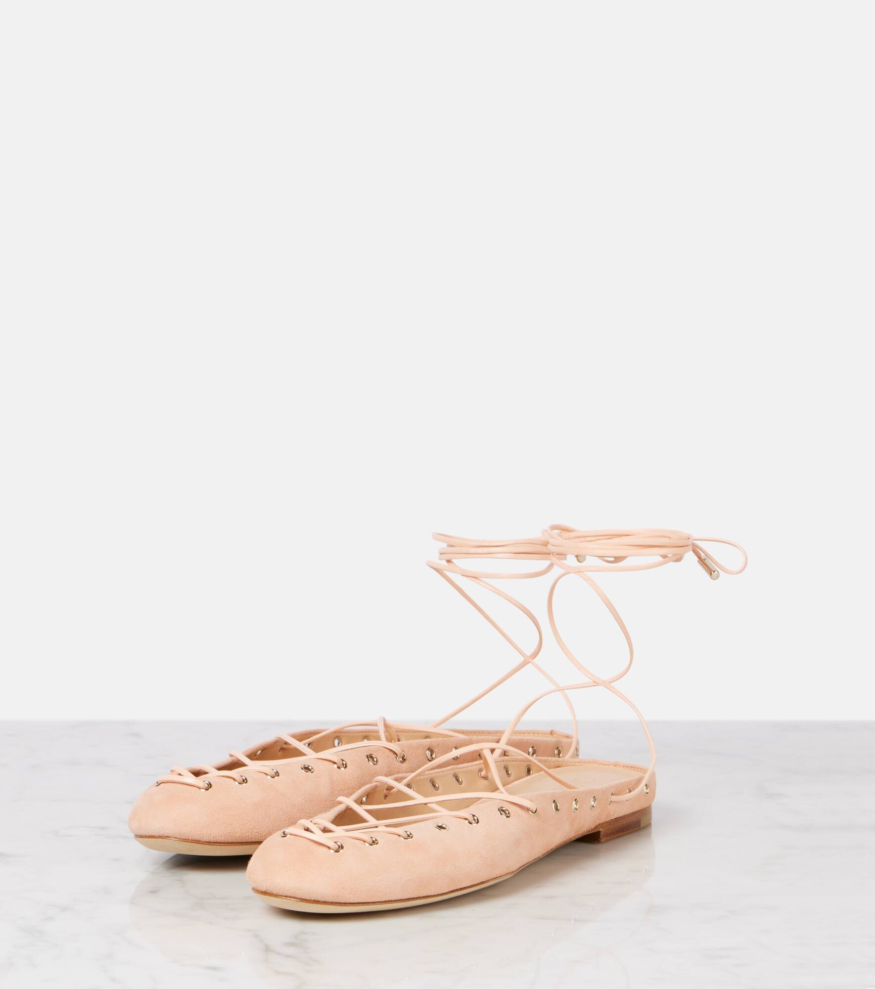 Ghillies suede flats - 4