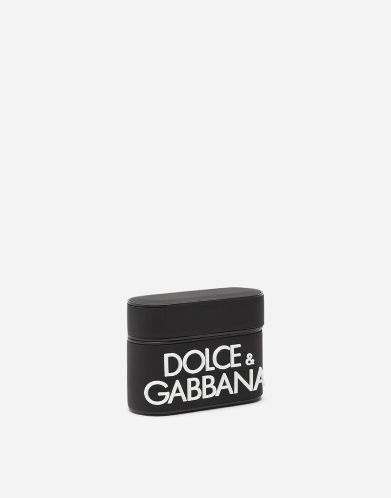 Dolce & Gabbana Rubber airpods pro case with micro-injection logo outlook