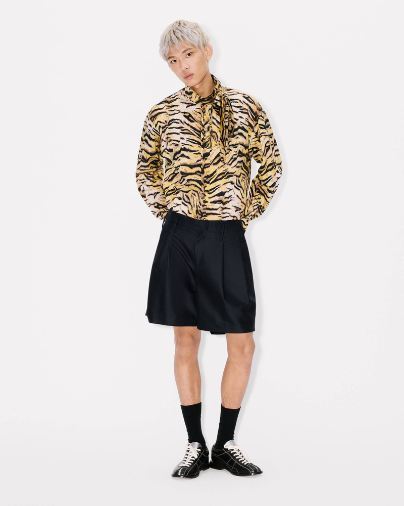 'KENZO Tiger' bow shirt in cotton 6