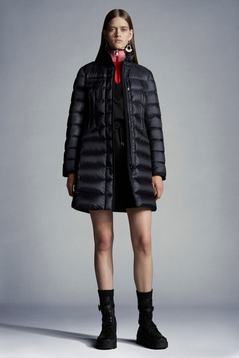 Moncler Hermine Long Down Jacket outlook