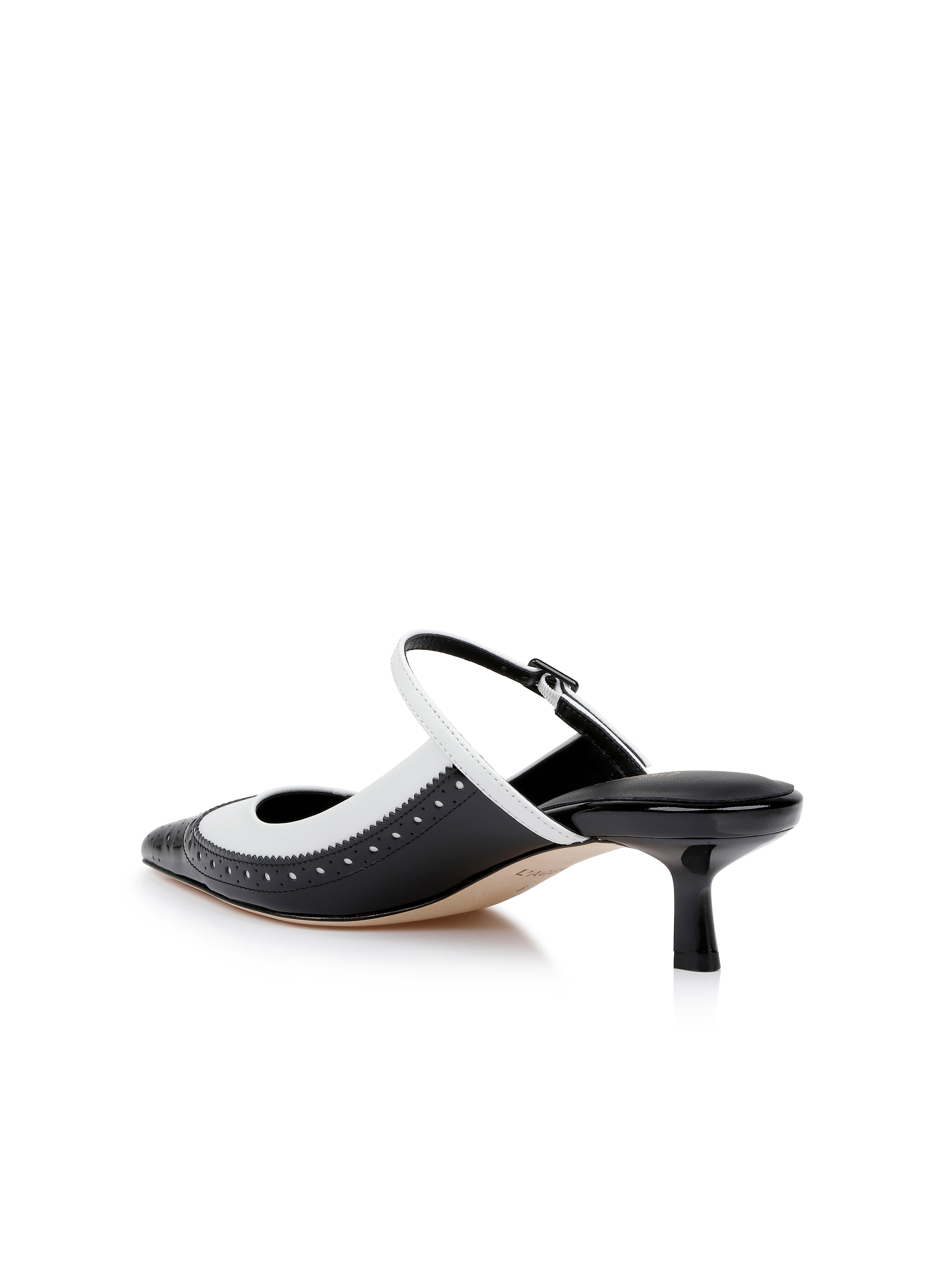Elle Patent Leather Mule - 3