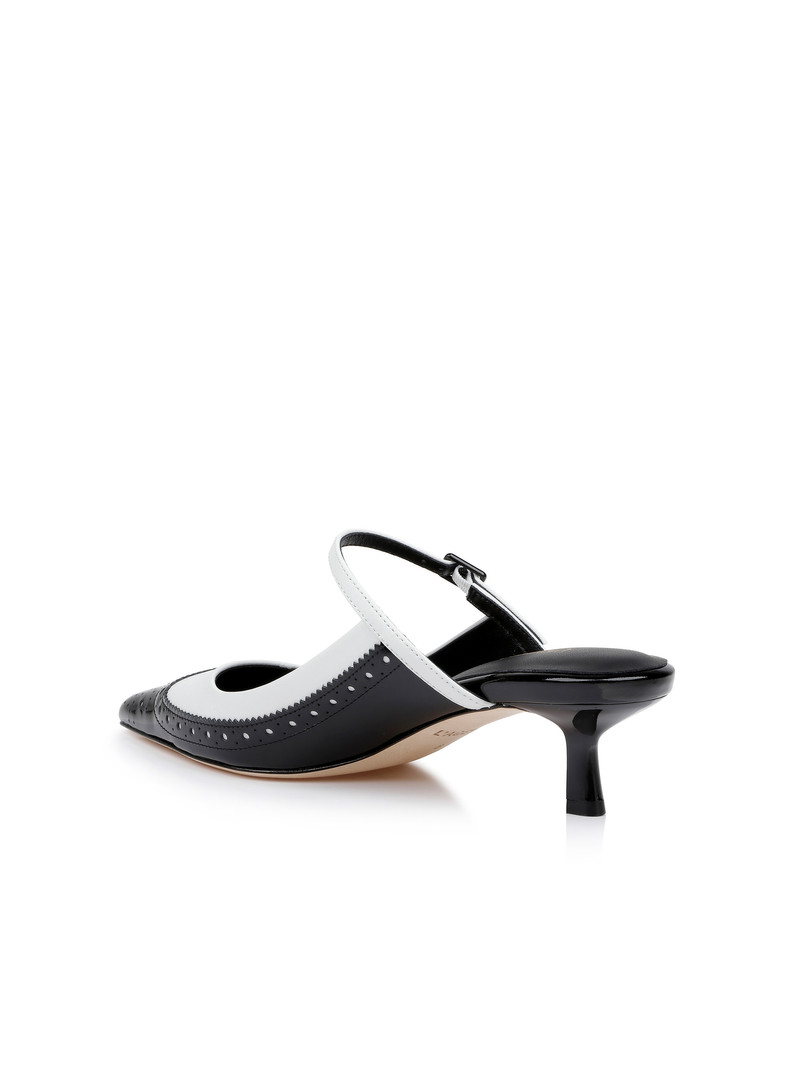 L'AGENCE Elle Patent Leather Mule outlook