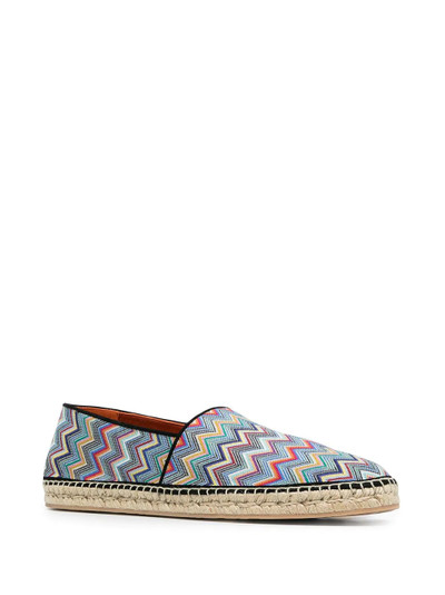 Missoni zigzag-print espadrilles outlook