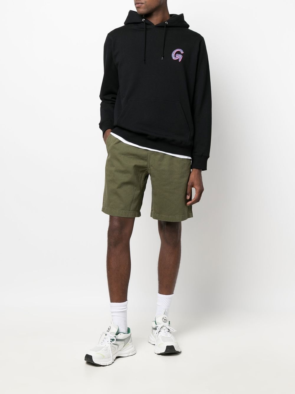 belted-waist bermuda shorts - 2