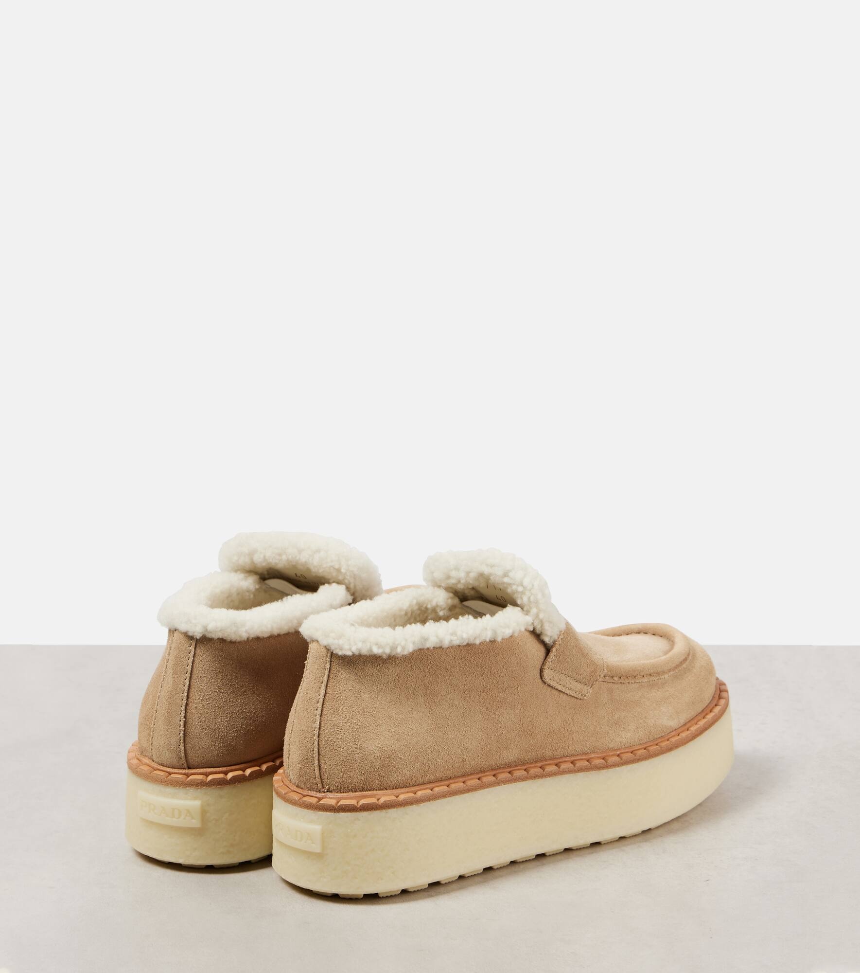 Evolve suede platform loafers - 2