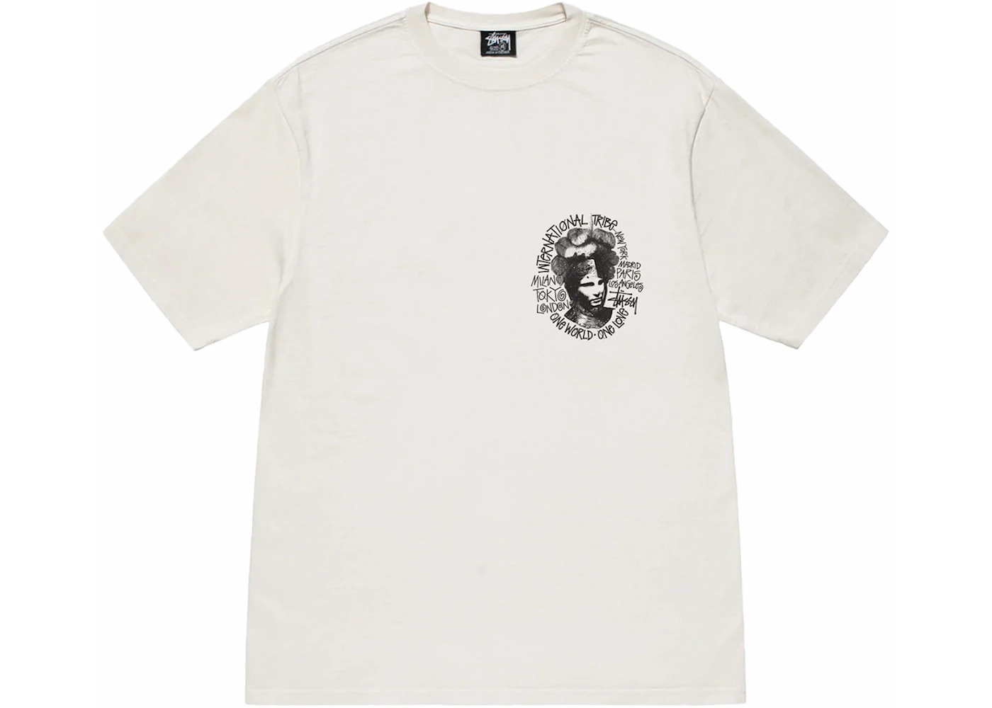 Stussy Camelot Pigment Dyed T-shirt Natural - 2
