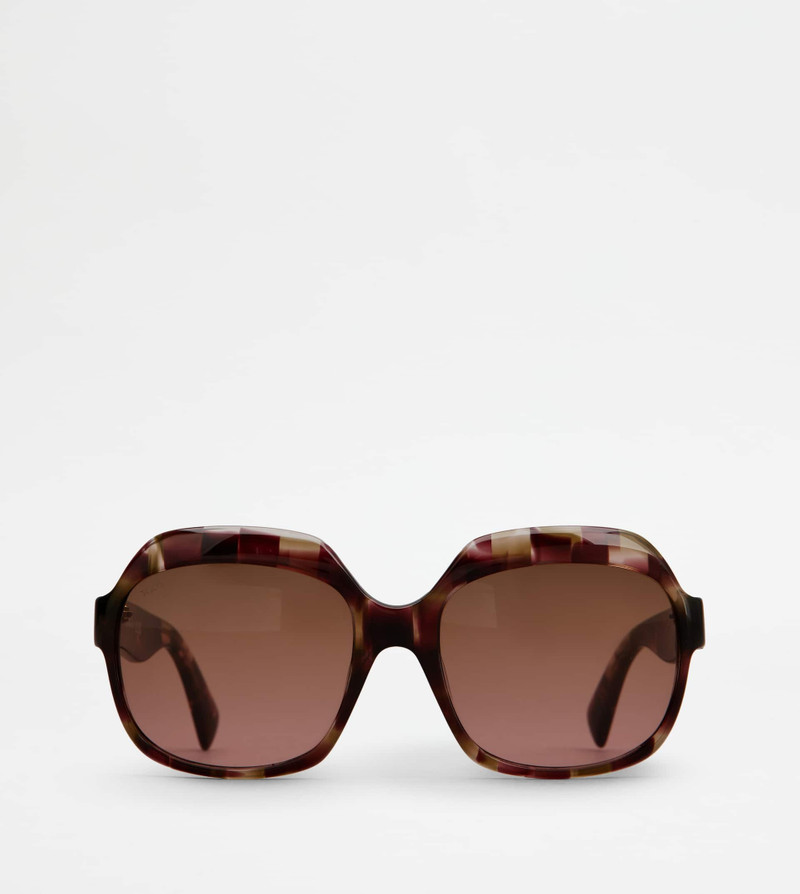 OVERSIZED SUNGLASSES - BROWN 1