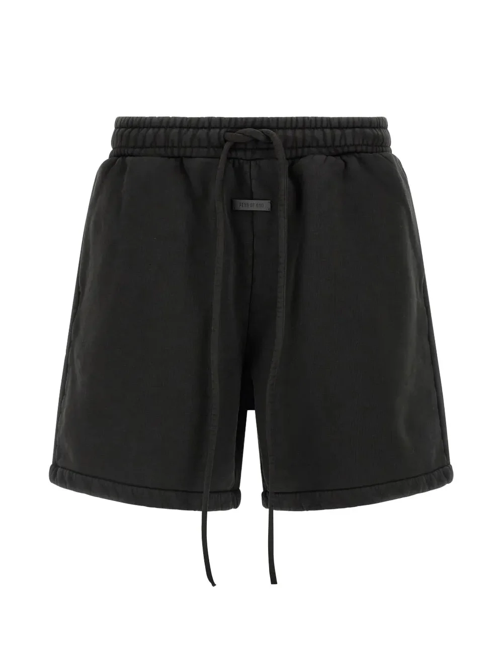 ELASTICATED LOGO PATCH BERMUDA SHORTS - 1