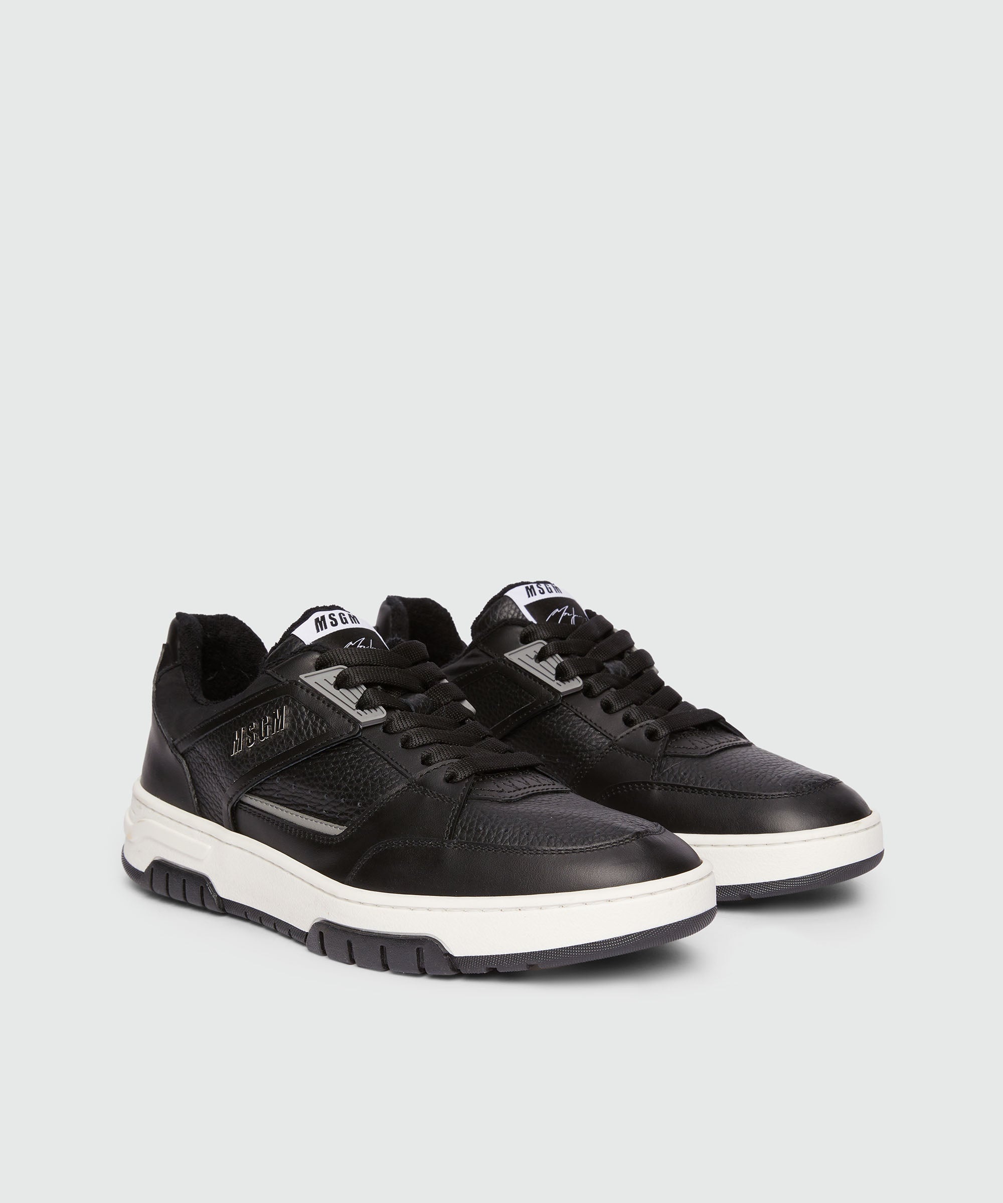Leather RCK sneakers with MSGM lettering - 2