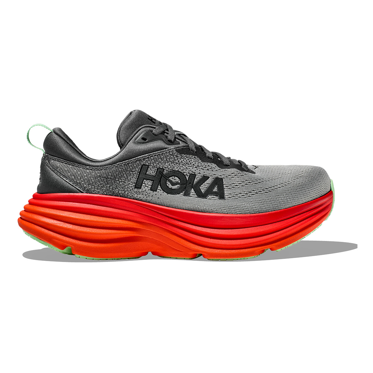 Hoka Bondi 8 - Castlerock - Flame - 1