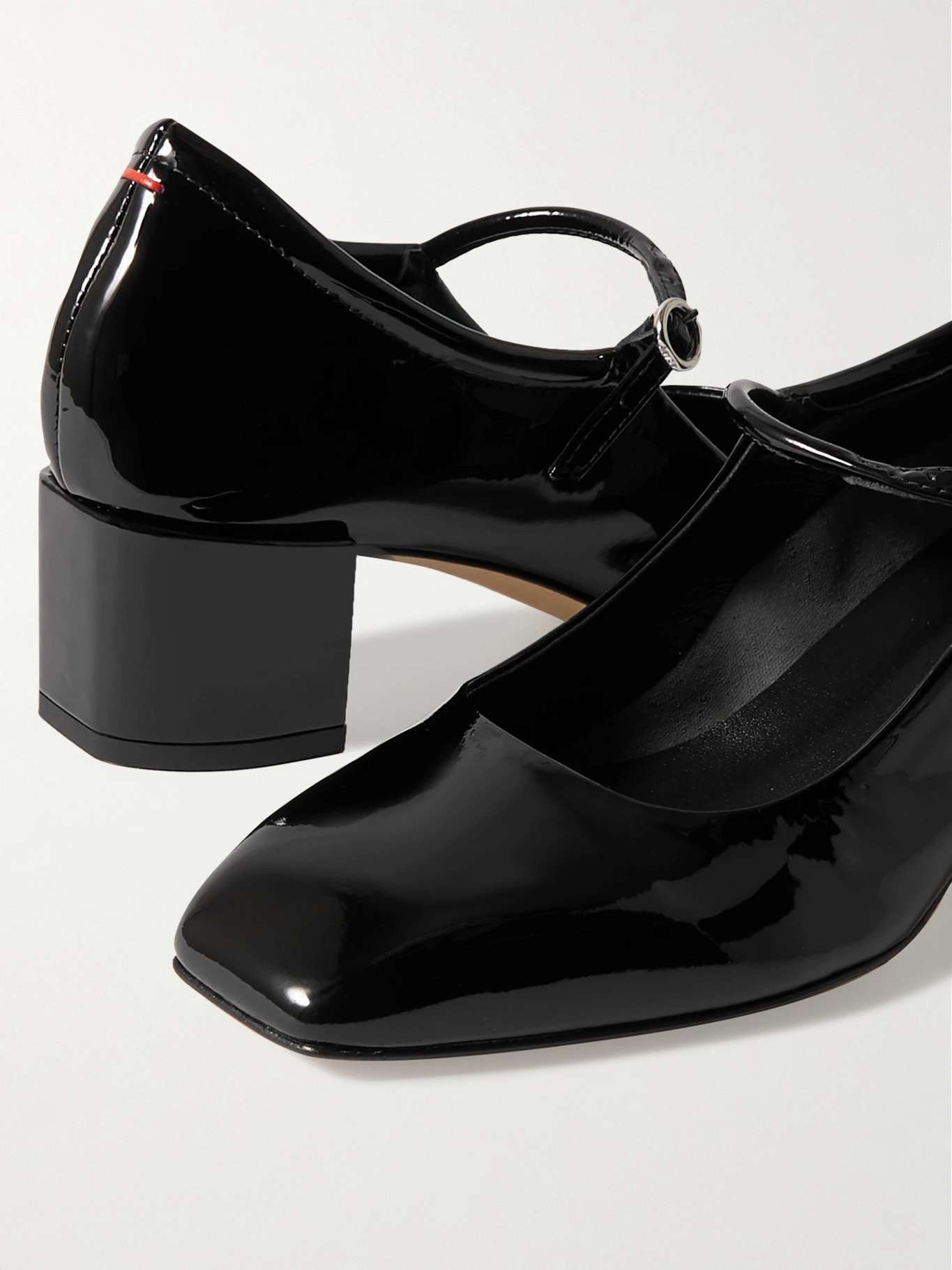 Aline patent-leather Mary Jane pumps - 4