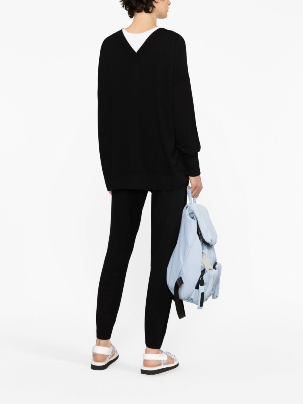 Stella Iconics fine-knit trousers - 4