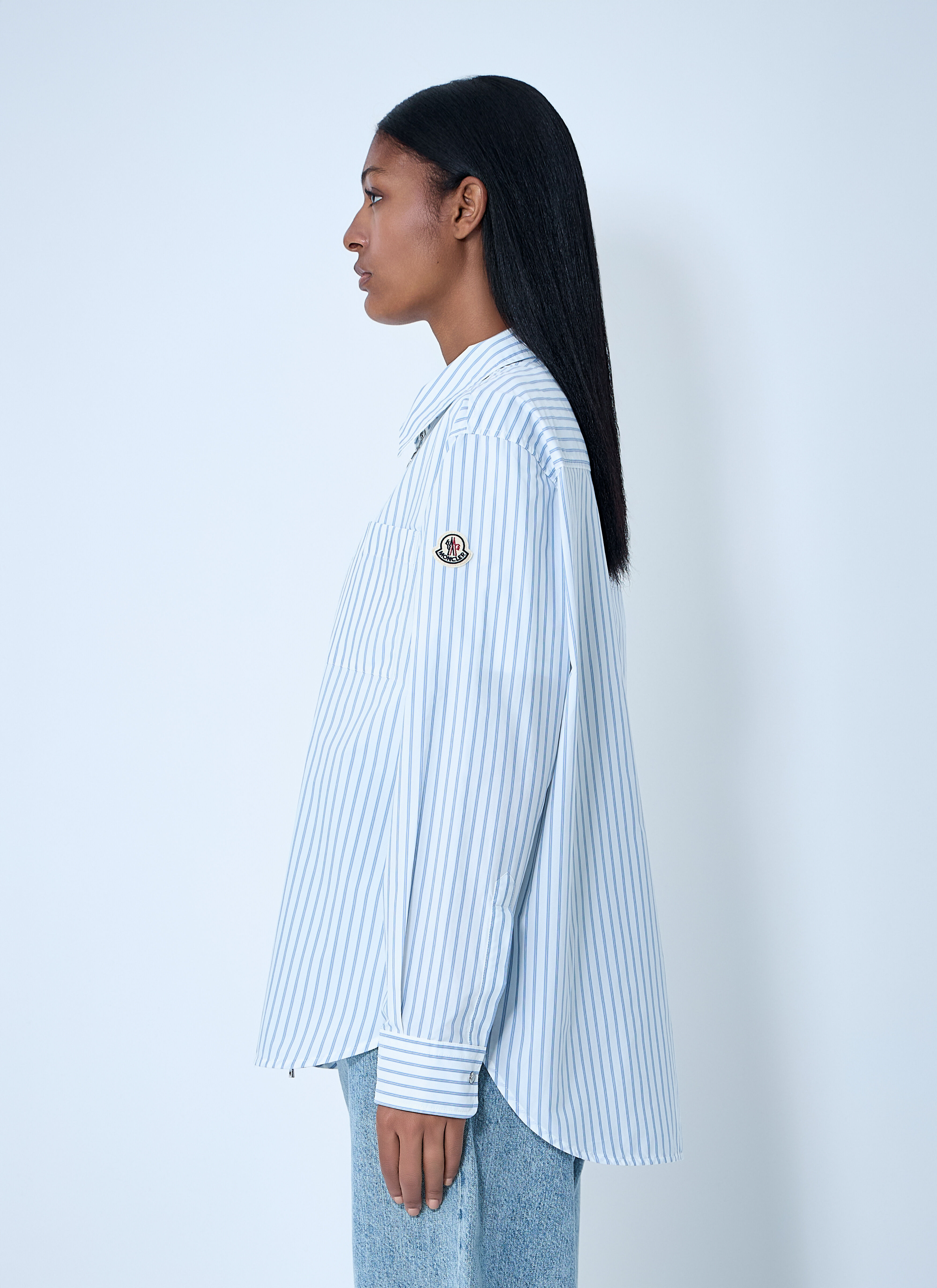 Striped Shirt With Logo Patch - 3