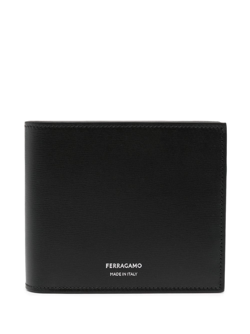 logo-stamp leather wallet - 1
