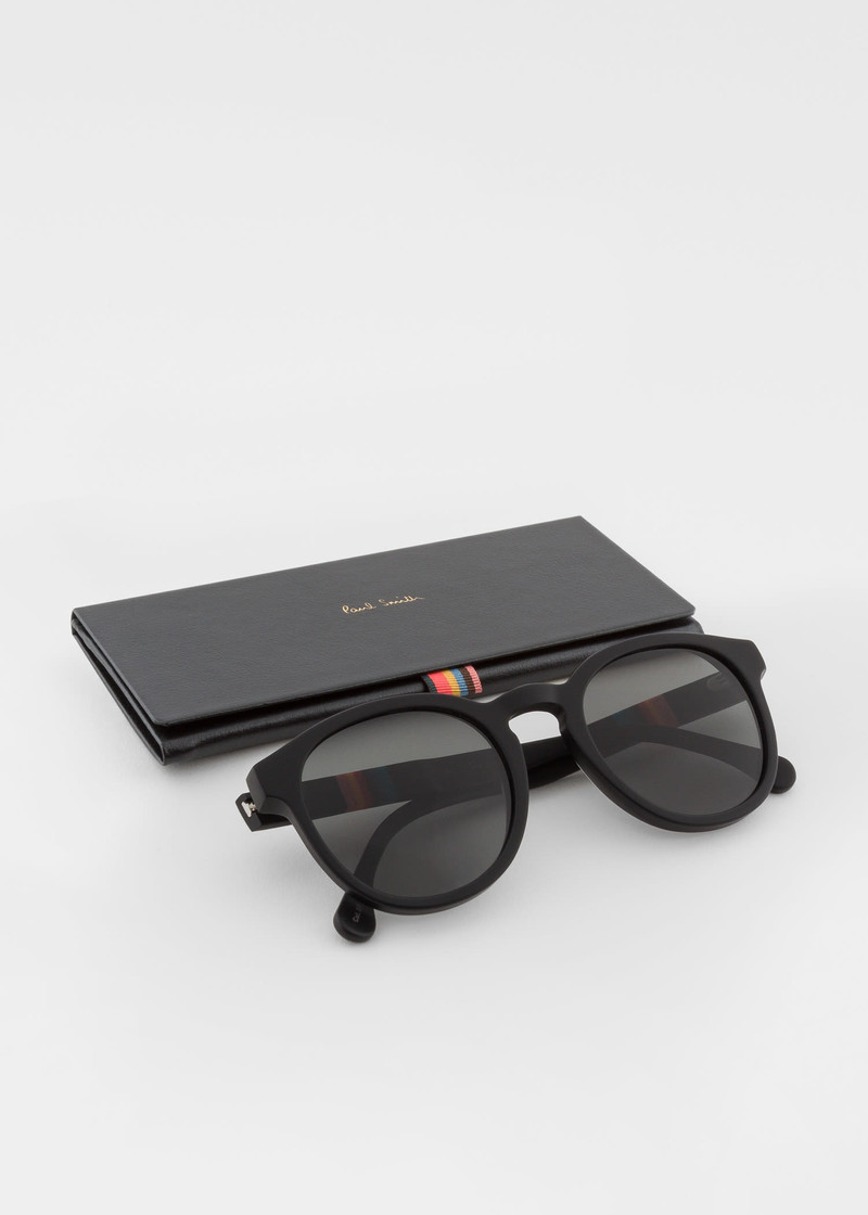 Black 'Deeley' Sunglasses 5