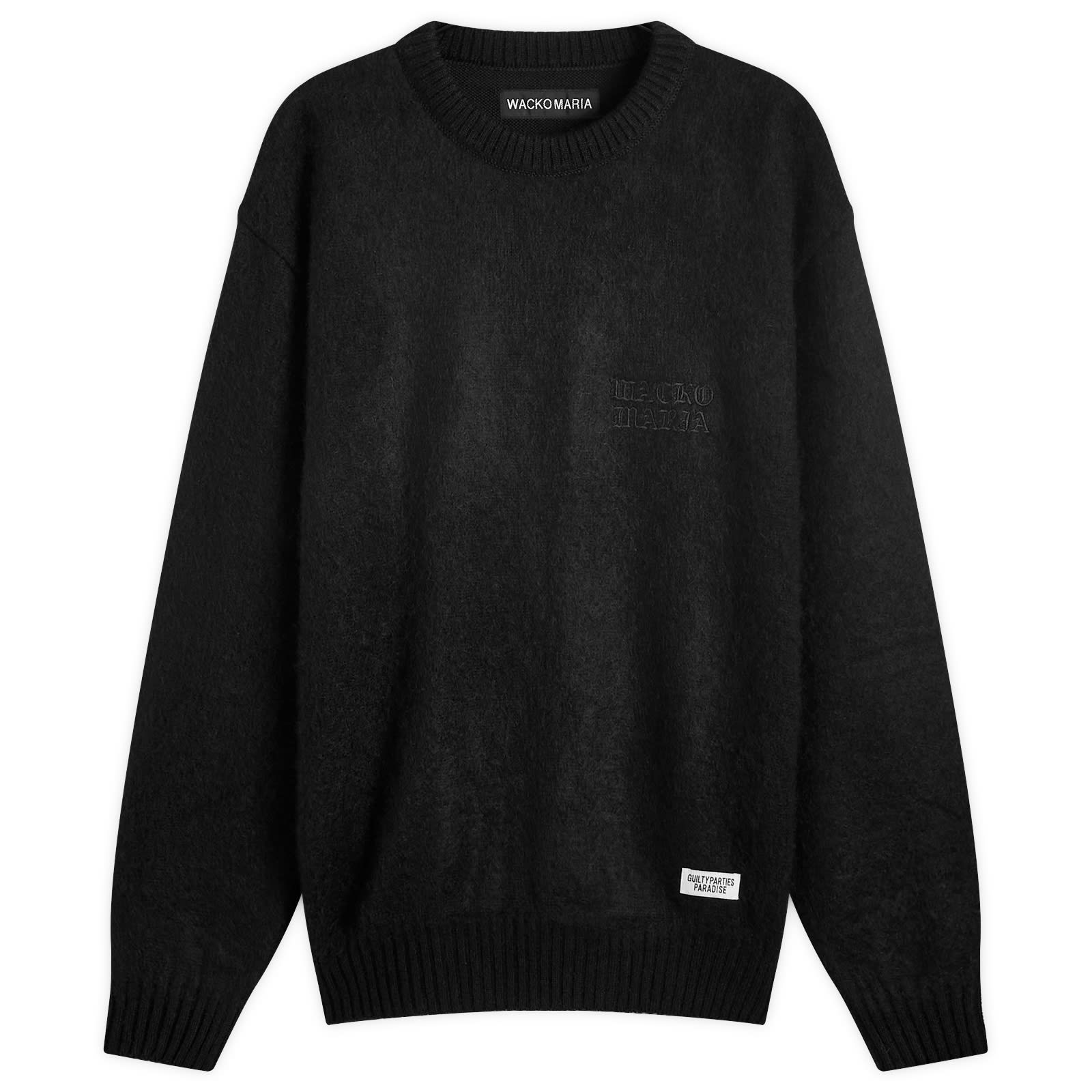 WACKO MARIA Wacko Maria Logo Mohair Sweater | REVERSIBLE