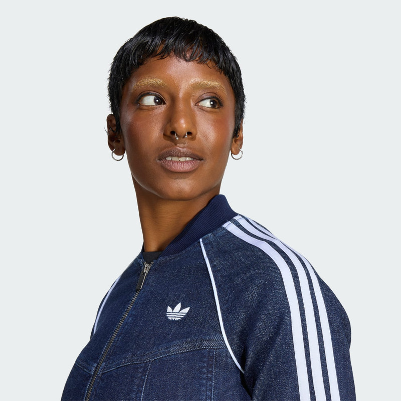 SUPERSTAR DENIM CORSET TRACK TOP 5