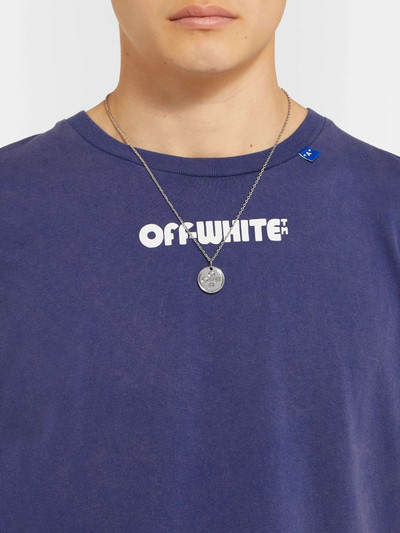 Off-White Silver-Tone Necklace outlook