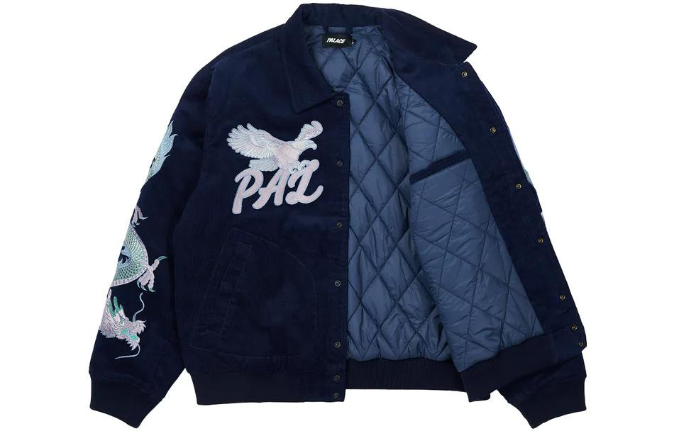 Palace Double Dragon Tour Jacket 'Navy' P23JK176 - 2