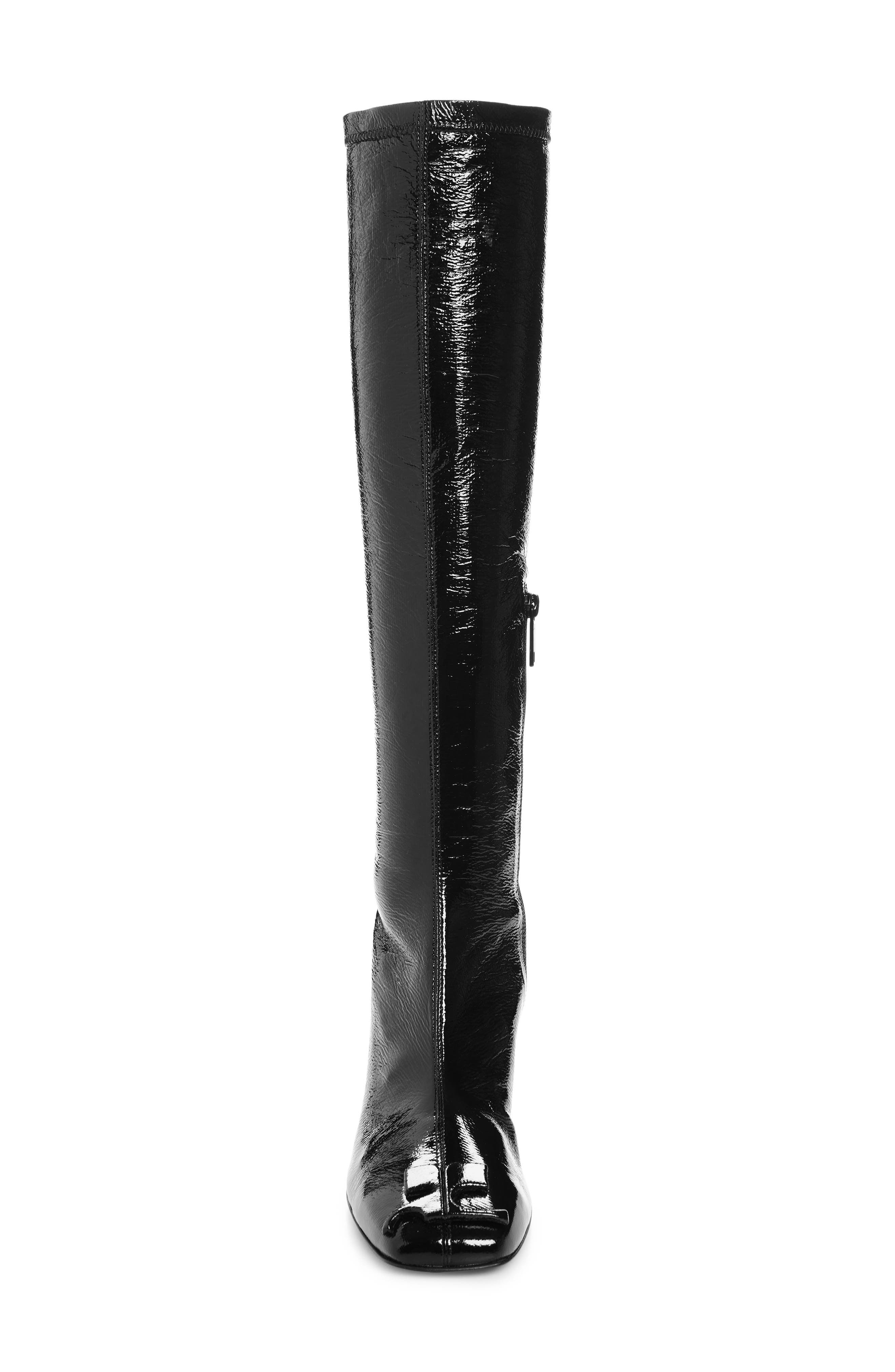 Courrèges Re-Edition Vinyl Boot in Black at Nordstrom - 4
