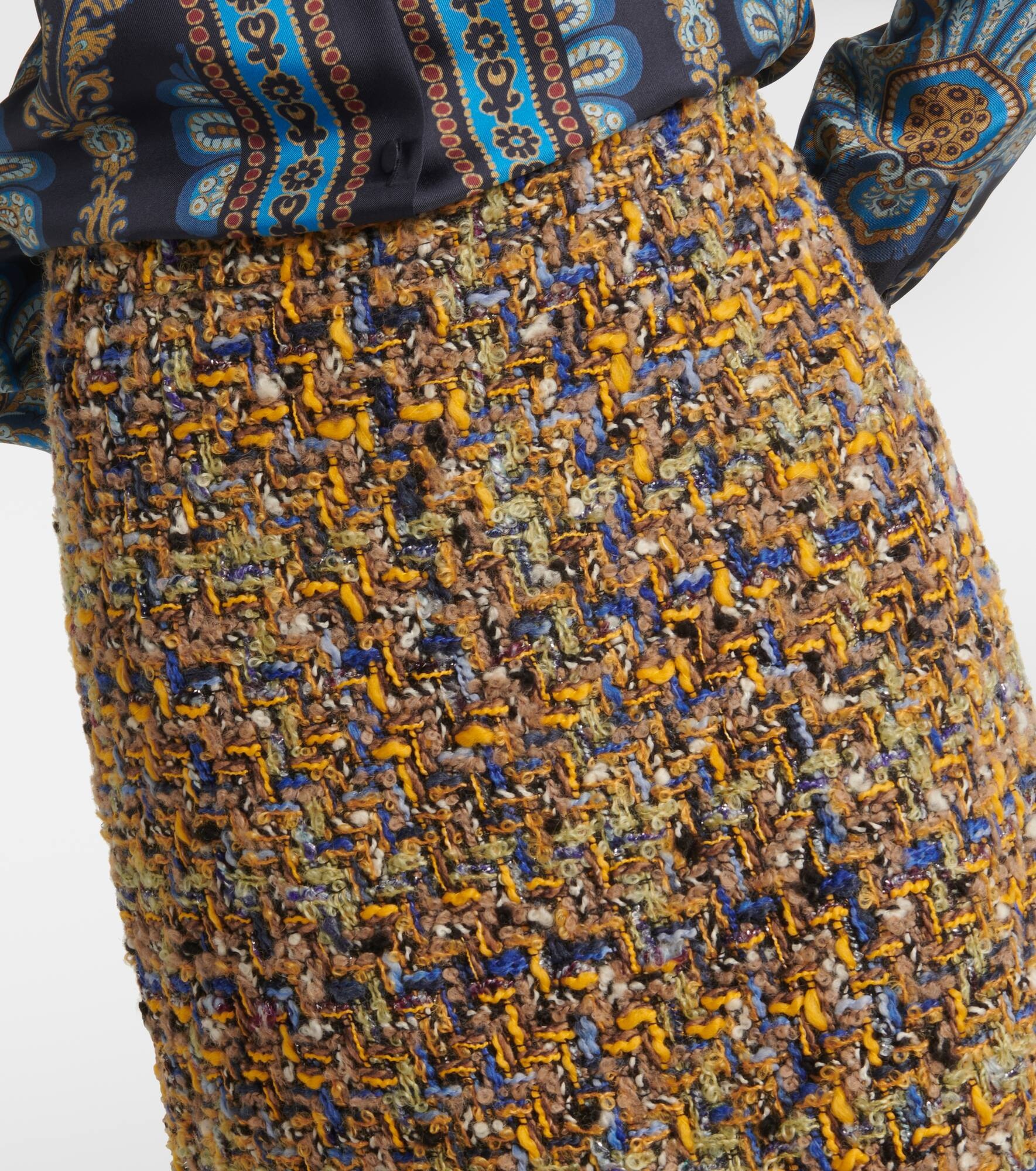 Tweed miniskirt - 4