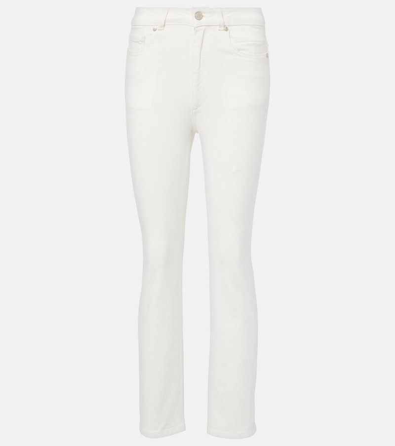 High-rise straight jeans - 1