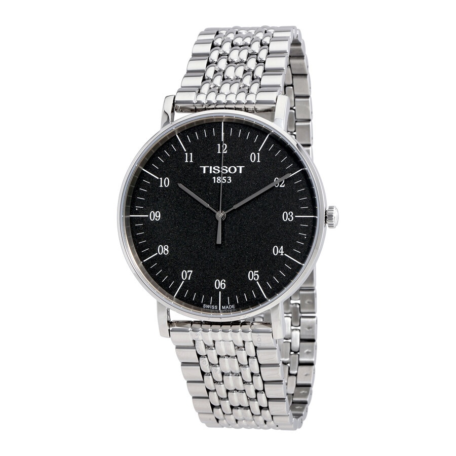 Tissot - Tissot Everytime Black Dial Men's Watch T109.610.11.077.00 - 1