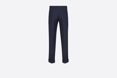 Dior Prince of Wales Tailored Chino Cuffed Pants outlook