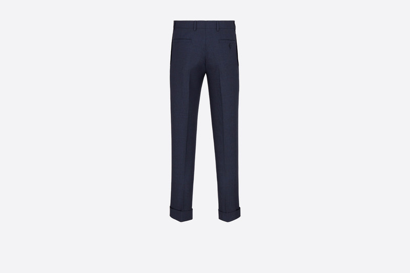 Dior Prince of Wales Tailored Chino Cuffed Pants outlook
