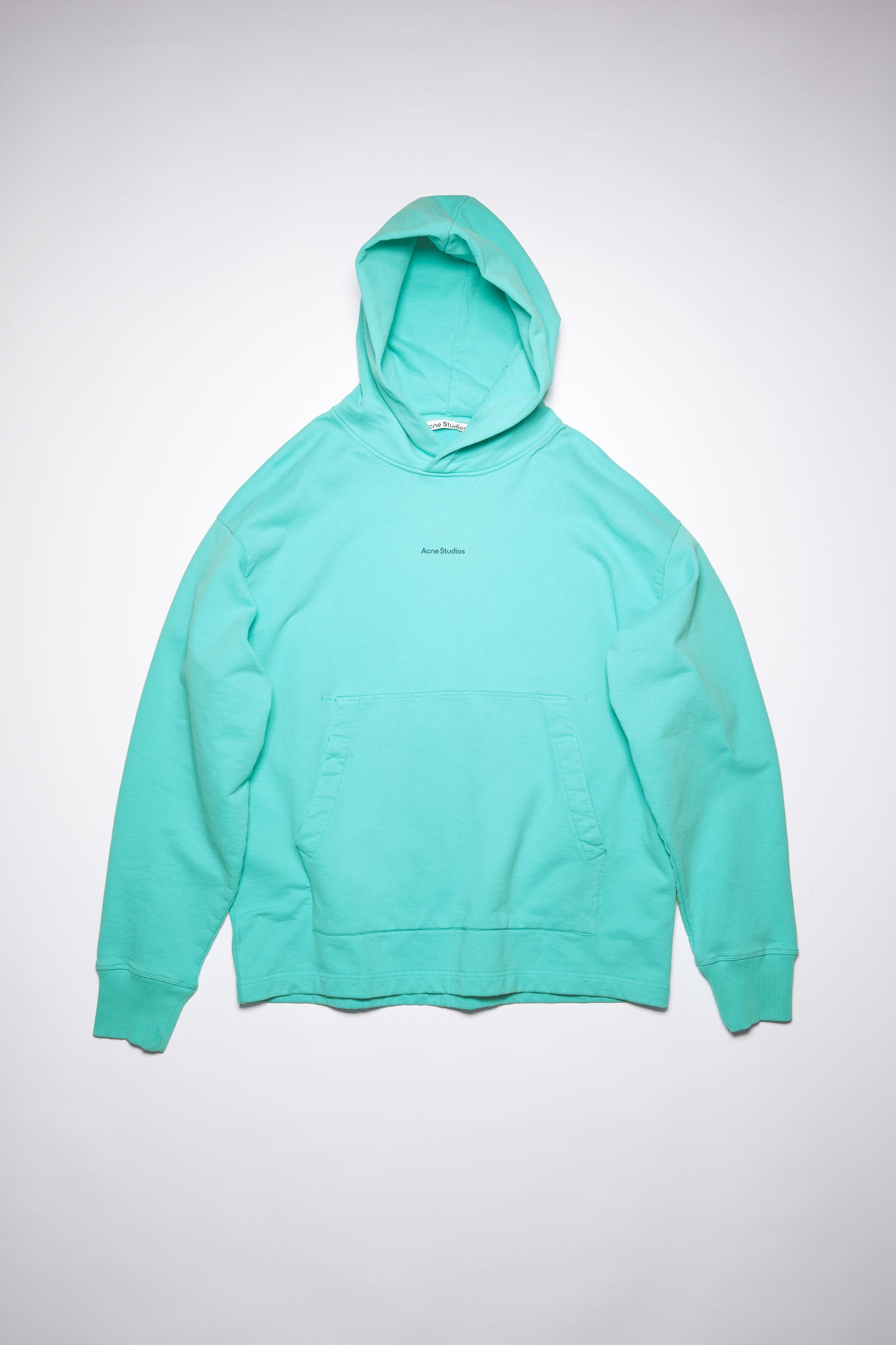 Hooded sweatshirt - Jade green - 1