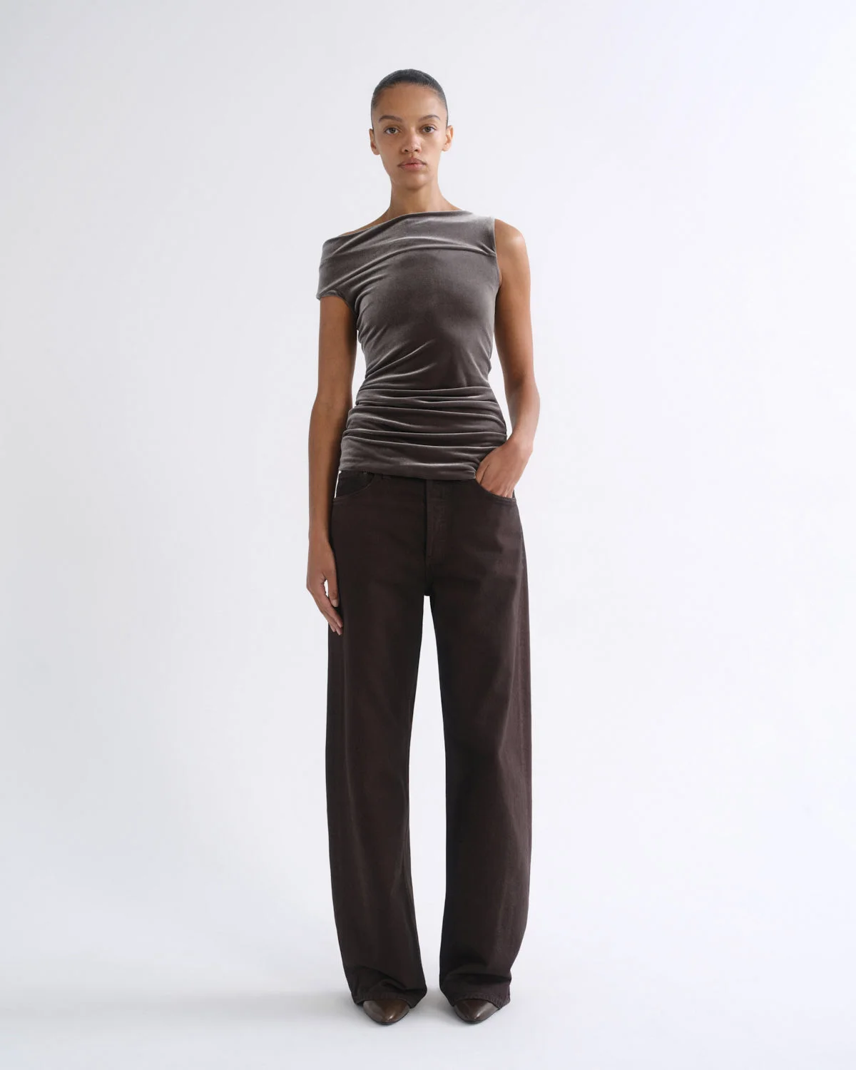 ARC JEAN 32" IN DEEP ROAST - 1