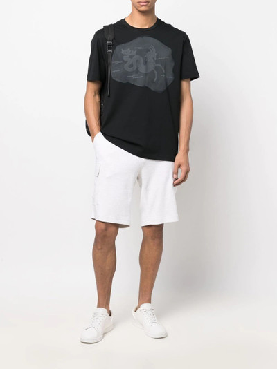 Brioni graphic-print cotton T-shirt outlook