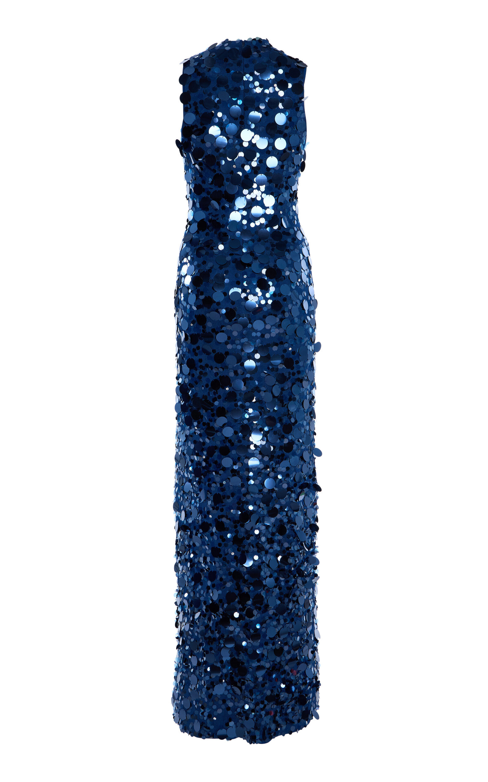 Paillette-Embellished Gown navy - 6